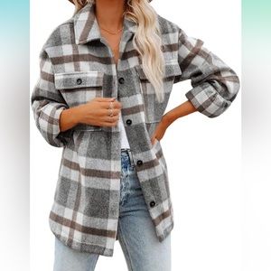 Flannel Shacket - Size Medium